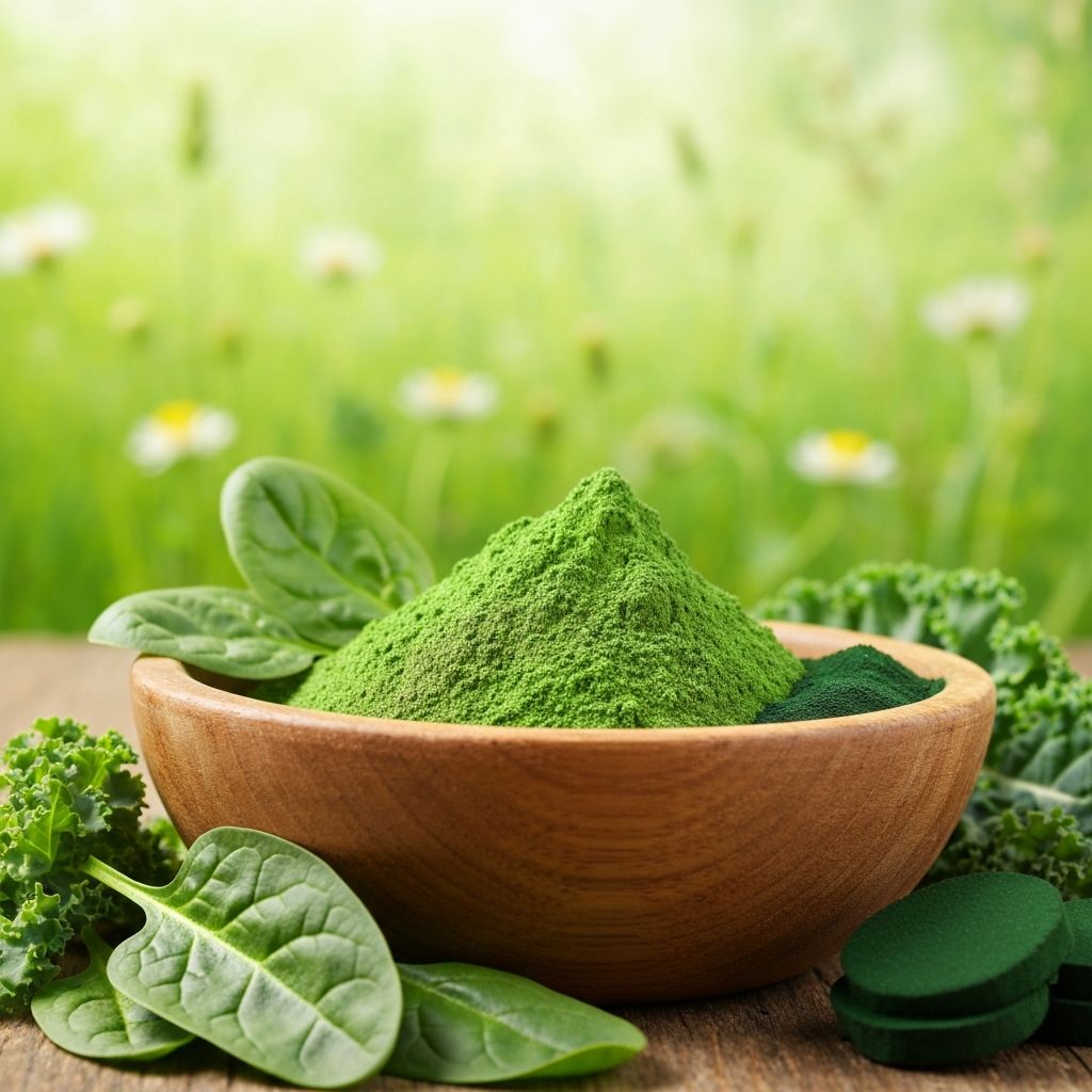 Grüner Nährstoff-Mix