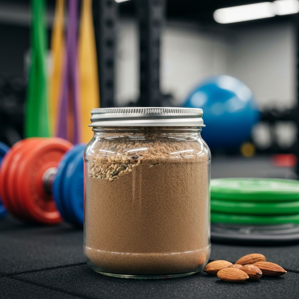 Pflanzliches Proteinpulver